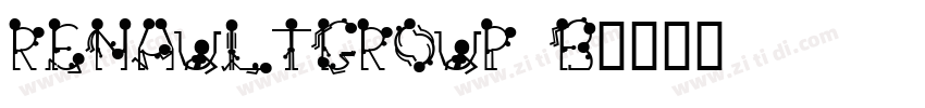 RenaultGroup B字体转换